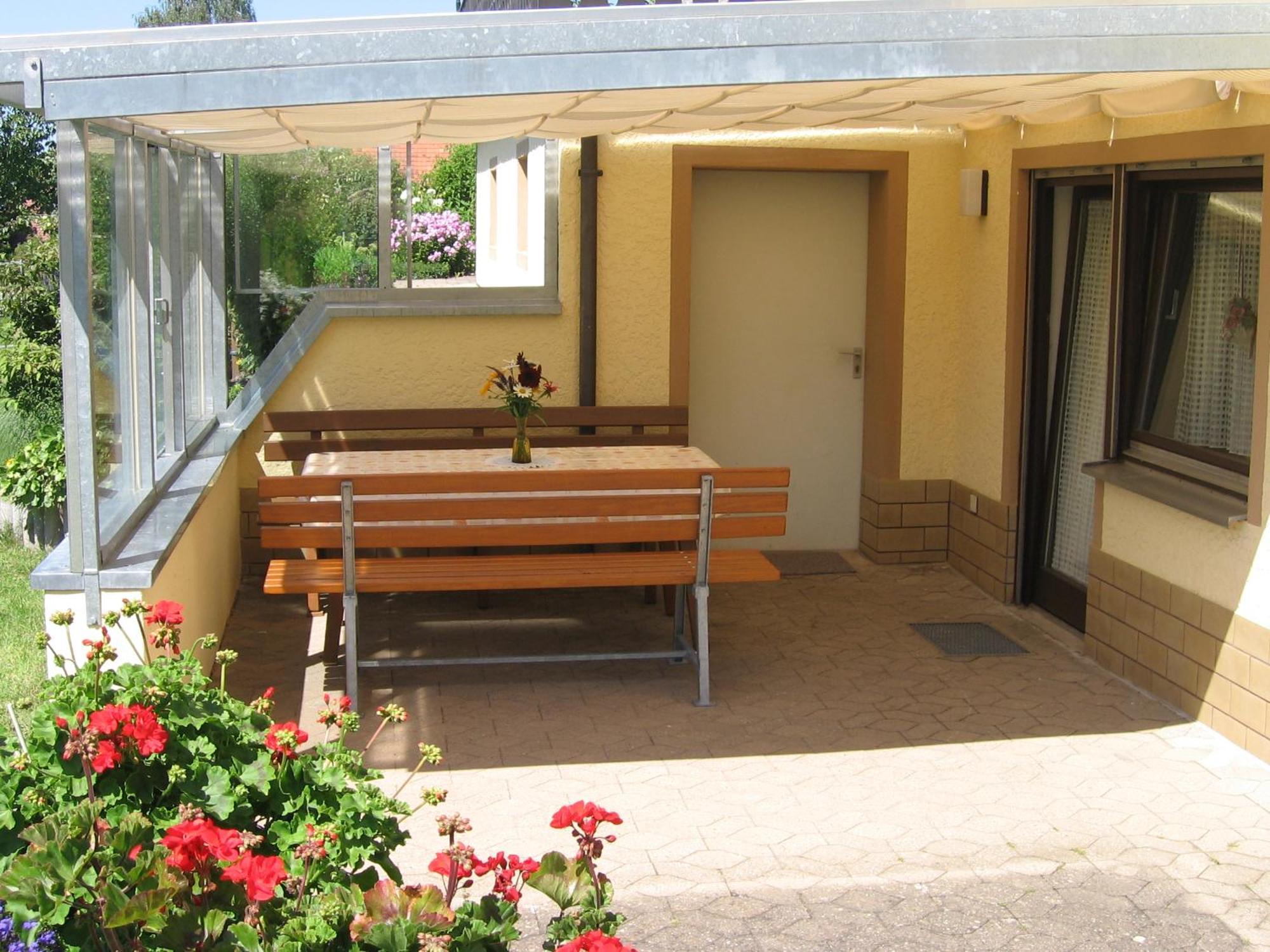 Ferienwohnung Werner Mit Terrasse Haundorf Exterior foto